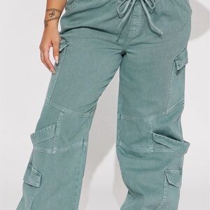 Stylish Green Cargo Pants